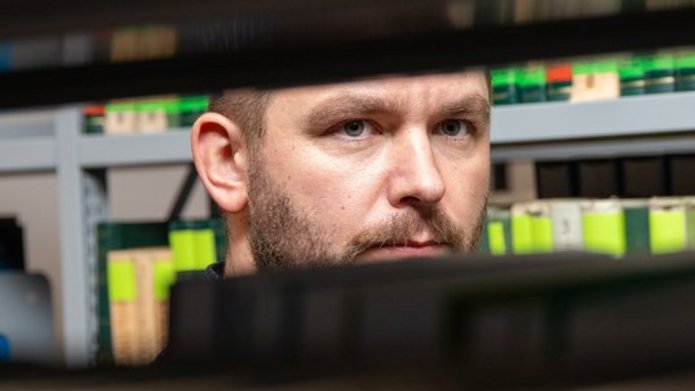 a photo of Dr Dawid Kobiałka
