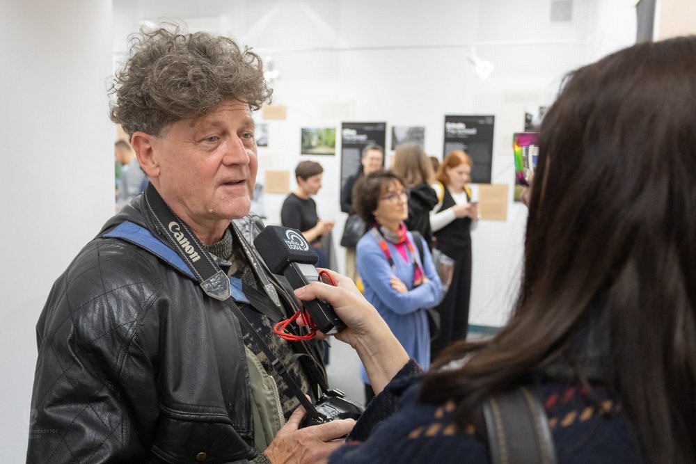 Opening of the "Warstwy. Topografia pamięci" exhibition