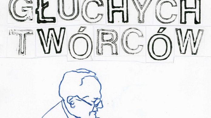 "Alphabet of Deaf Creators" - a piece of work by Wiszniewski