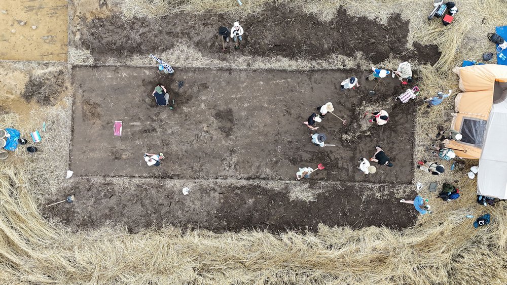 archaeological research in Dąbrowa near Wieluń 2025