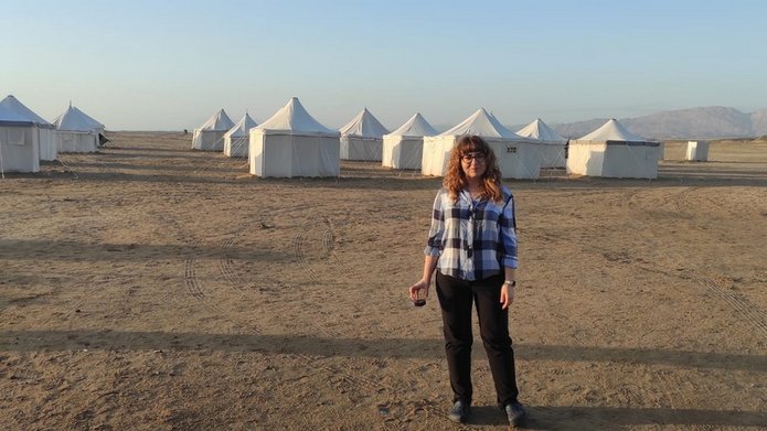 Dr Majorek in Egypt