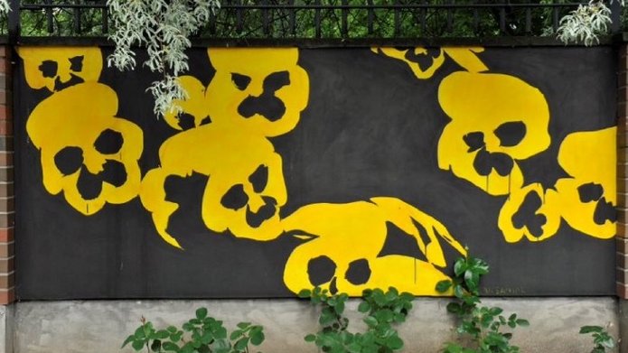 [Translate to English:] Wilhelm Sasnal, Pansies, 2007, photo by T. Sawicki
