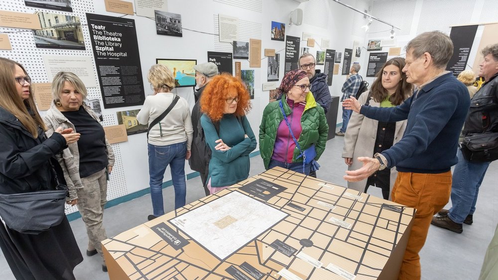 Opening of the "Warstwy. Topografia pamięci" exhibition